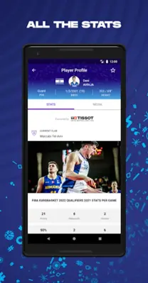 FIBA EuroBasket 2022 android App screenshot 1